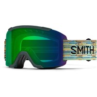 Squad Goggle - Emerald ReNU Upcycled Scrap Frame w/ CP Everyday Green Mirror + CP Storm Blue Lenses (M007883VL99XP)
