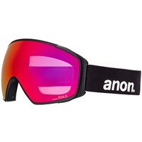 M4S Toric Goggles + Bonus Lens + MFI Face Mask - Black Frame w/ Perceive Sunny Red Lens (2357814Z58)