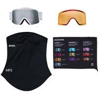 Nesa S Goggles (with bonus lens) - White Frame w/ Perceive Sunny Onyx + Perceive Cloudy Burst Lenses (3054910Z59)