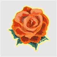 Nathalie Leté Patch Collection - Orange Rose