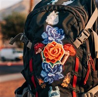 Nathalie Leté Patch Collection - Orange Rose