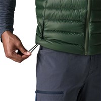 Men's Down Sweater Vest - Treeline Green