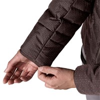 Women's Durable Down Hoody - Den Brown