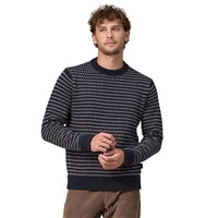 Men's Recycled Wool-Blend Sweater - Classic Navy