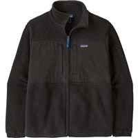 Men's Retro Pile Patch Jacket - Black