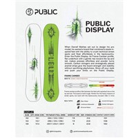 Display Men's Freestyle Snowboard - 150