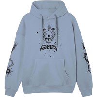 Men's Dark Horse Snowboard Hoodie - Pale Blue