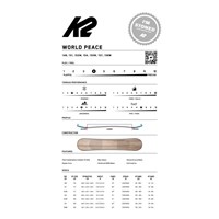 Men's World Peace Snowboard