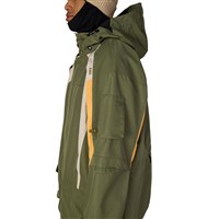 Men's 2003 Atom Jacket - Fatigue Green Colorblock
