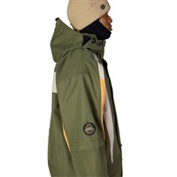 Men's 2003 Atom Jacket - Fatigue Green Colorblock