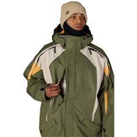 Men's 2003 Atom Jacket - Fatigue Green Colorblock