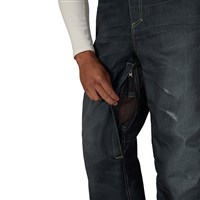Men's Deconstructed Denim Insulated Pant - Black Denim