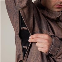 Men's 686 Dojo Jacket - Brown Crinkle Wash