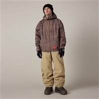 Men's 686 Dojo Jacket - Brown Crinkle Wash