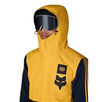 Men's 686 x Fox Racing Spec Insulated Jacket - Fox Yellow Colorblock