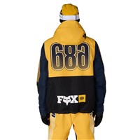 Men's 686 x Fox Racing Spec Insulated Jacket - Fox Yellow Colorblock