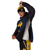 Men's 686 x Fox Racing Waterproof Hoody - Fox Navy Colorblock