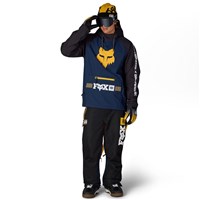 Men's 686 x Fox Racing Waterproof Hoody - Fox Navy Colorblock