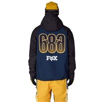 Men's 686 x Fox Racing Waterproof Hoody - Fox Navy Colorblock