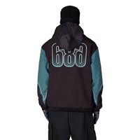 Men's 686 x Fox Racing Waterproof Team Hoody - Fox Pale Firn