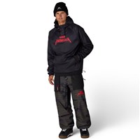 Men's 686 x Metallica Bonded Fleece Pullover Hoody - Metallica Black