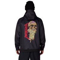 Men's 686 x Metallica Bonded Fleece Pullover Hoody - Metallica Black