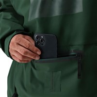 Men's Waterproof Hoody - Moss Green
