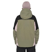Men's Ansel 2L Shell Jacket - Swamp / Black / Icee Rose