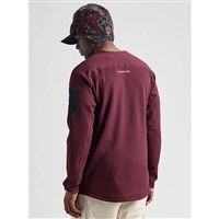 Men's [ak] Baker Stretch Fleece Crew - Rum Raisin