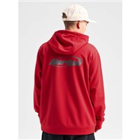 Men's Oak Pullover Hoodie - Geranium Red