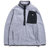 Men's Cinder Pullover Fleece - Gray Heather