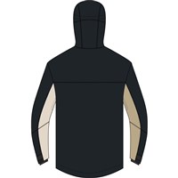 Men's FWC Cruz Triple Snow Jacket - Black Out Beige Color Block