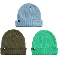 DND Beanie (3 Pack) - Green Voltage / Airstream Blue / Dried Moss