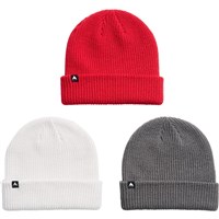 DND Beanie (3 Pack) - Gray Cloud / Gotham Gray / Geranium Red