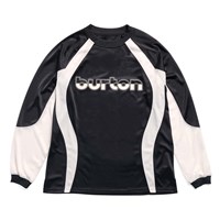 Men's Jersey Shirt Long Sleeve - True Black