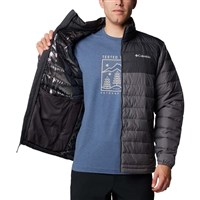 Men's Powder Lite II Jacket - City Grey / Shark