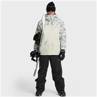 Men's Mission Print 20K Jacket - Bone White