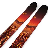Men's Super Radian 88 Skis - Black / Orange