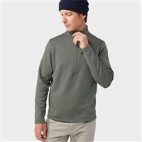 Men's Glide Power Stretch Half Zip - Canyon Rock Heather