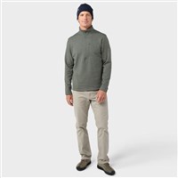 Men's Glide Power Stretch Half Zip - Canyon Rock Heather