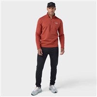 Men's Glide Power Stretch Half Zip - Redrock Heather