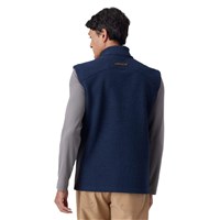 Men's Bandit Fleece Vest - Indigo Melange