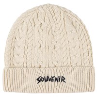 Men's Cable Knit Beanie - White