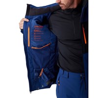 Men's Copper Ski Jacket - Indigo