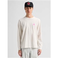 Men's Elite Long Sleeve T-Shirt - Stout White / Shockwave Pink