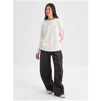 Men's Elite Long Sleeve T-Shirt - Stout White / Shockwave Pink