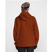 Men's Brighton Full Zip Jacket - Burnt Orange