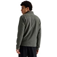 Men's Textured Cap Rock 1/4 Zip - New Taupe Green Heather