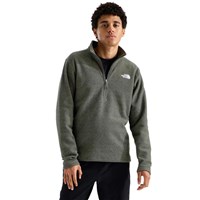 Men's Textured Cap Rock 1/4 Zip - New Taupe Green Heather