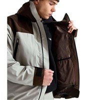 Men's GTX Hex Jacket - Stone Slab / Dark Chestnut